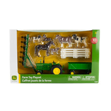 Load image into Gallery viewer, 1/32 Die Cast John Deere Farm Toy Value Set