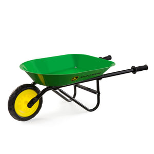 Kids John Deere Steel Wheel Barrow