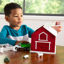 Load image into Gallery viewer, Boy opening top of barn
