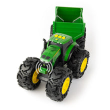 Load image into Gallery viewer, Monster Treads John Deere Tractor with Wagon
