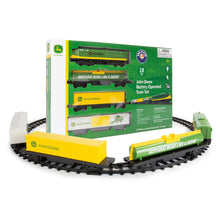 Load image into Gallery viewer, John Deere Battery Operated Train Set
