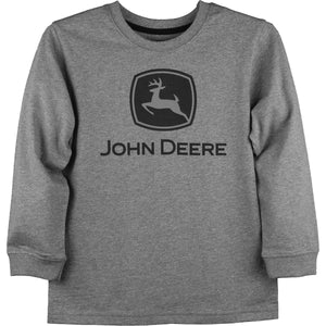 John Deere Boys Youth Logo Long Sleeve