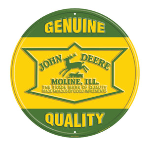 John Deere Genuine Quality Sign