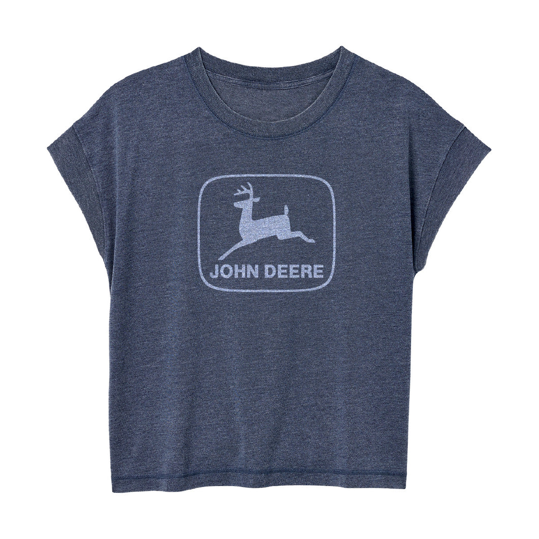 Vintage Womens NV Vintage Logo SS Tee - XL