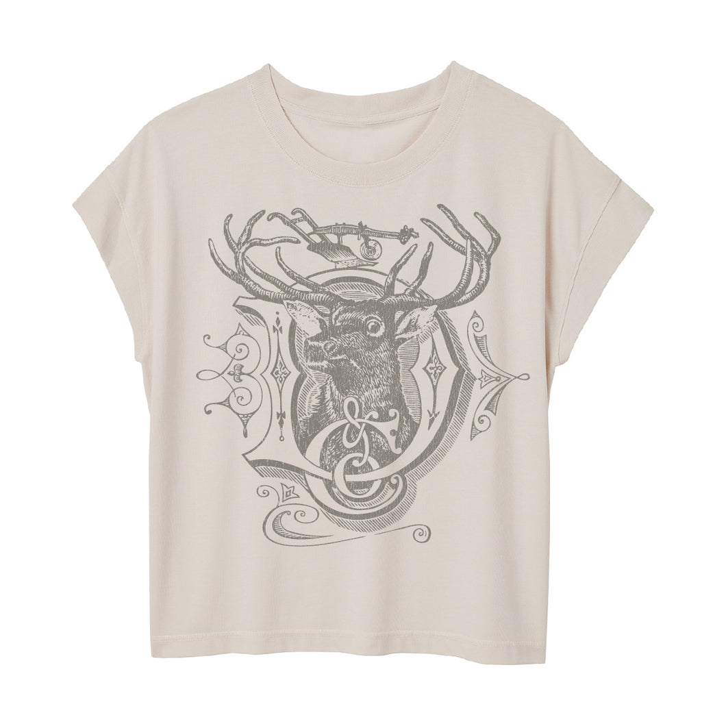 Vintage Womens IV Stock Buck SS Tee - XL