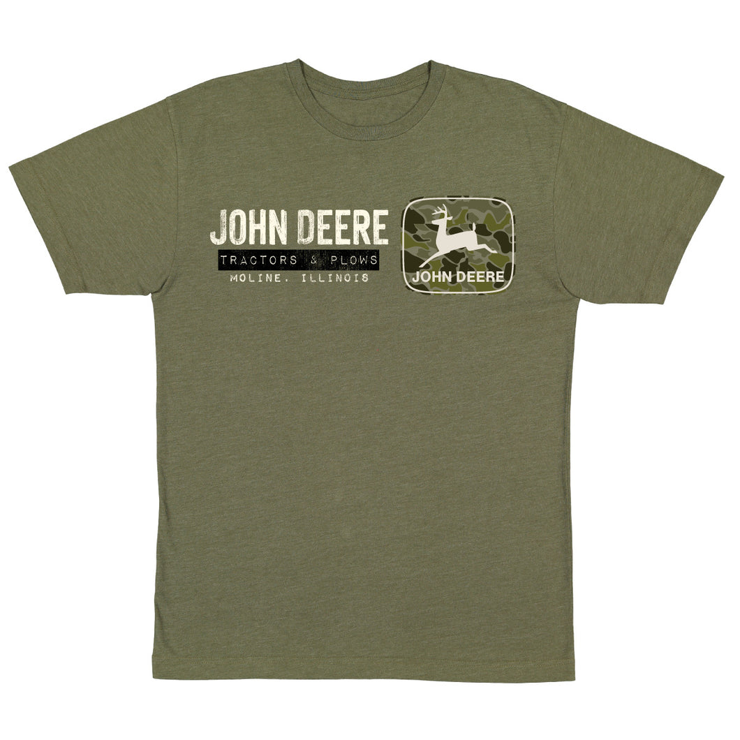Men's Camo John Deere Tee, XL