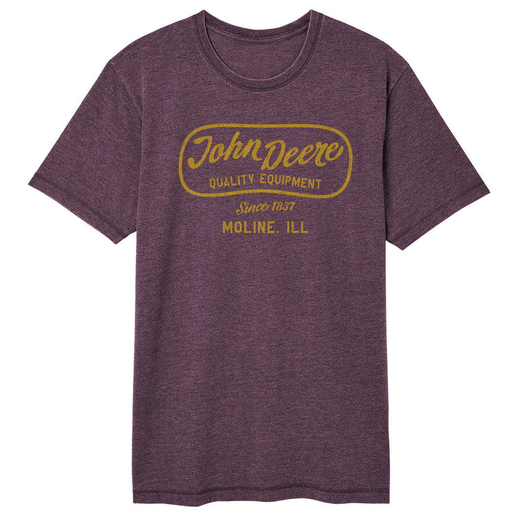 Vintage John Deere Burgundy Tee, 2XL