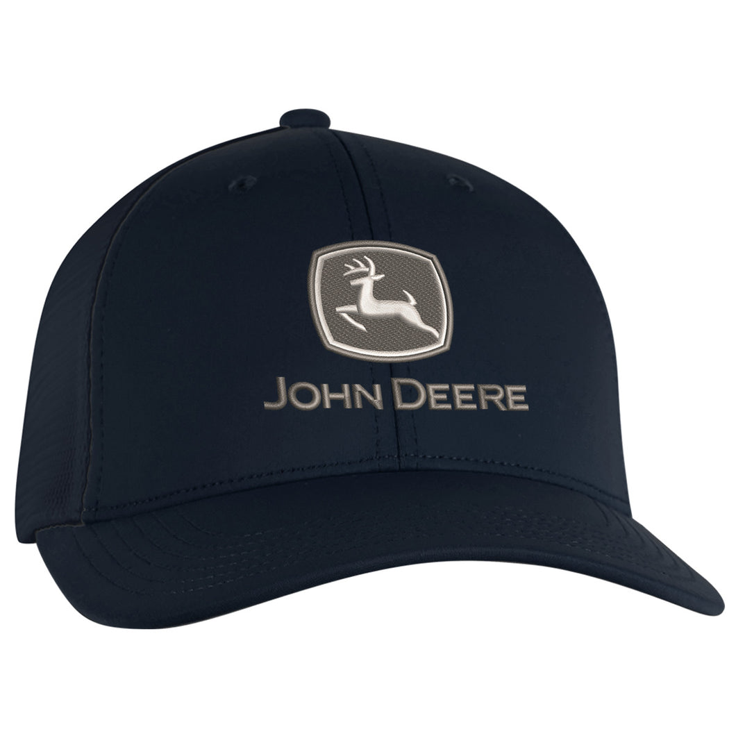 Ahead Hugo Fitted Hat - Grey John Deere Emblem