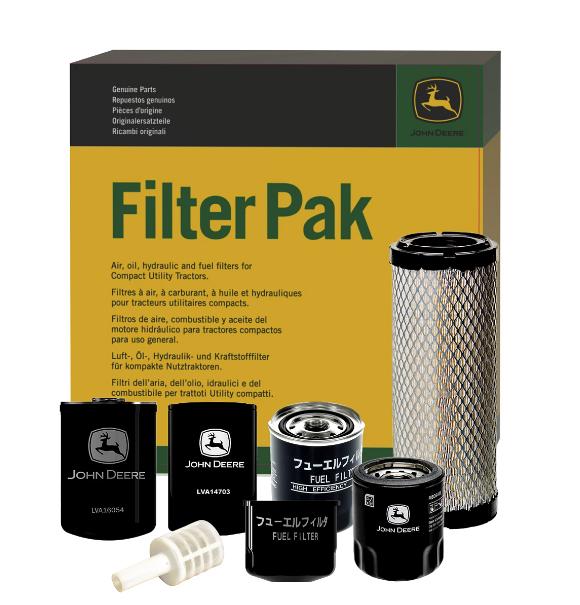 Filter Pak for 2038R Compact Utility Tractors (TA25767)