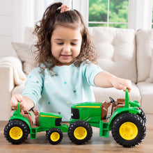 Load image into Gallery viewer, Girl playing with tractors
