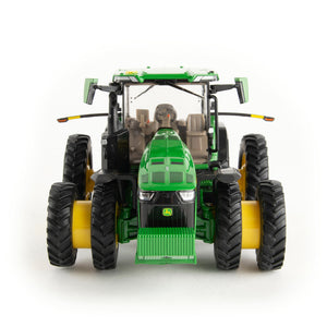 Front view of tractor with double duals