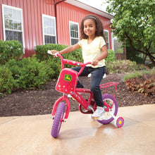 Load image into Gallery viewer, Girl riding pink and purple bike
