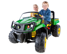 Load image into Gallery viewer, Kids in Peg Perego Gator
