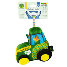 Load image into Gallery viewer, Lamaze Clip and Go John Deere Baby Tractor
