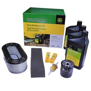 Home maintenance kit for lawn tractors