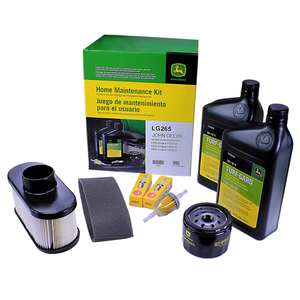 Home maintenance kit for lawn tractors