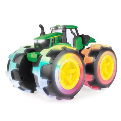 Tractor lights up when pushed forward 