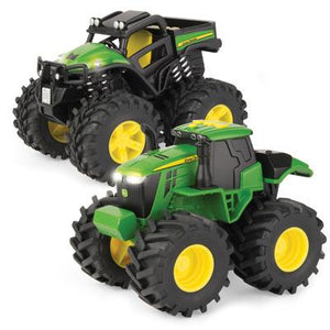 John Deere 6" Monster Treads Toys - 2 Pack