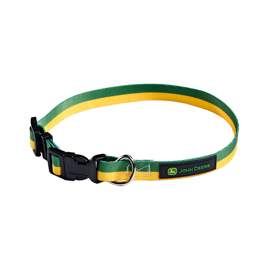 Polyester Green and Yellow Collar