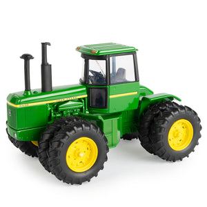 Die-cast tractor with clear windows