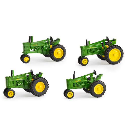Assortment of vintage tractors
