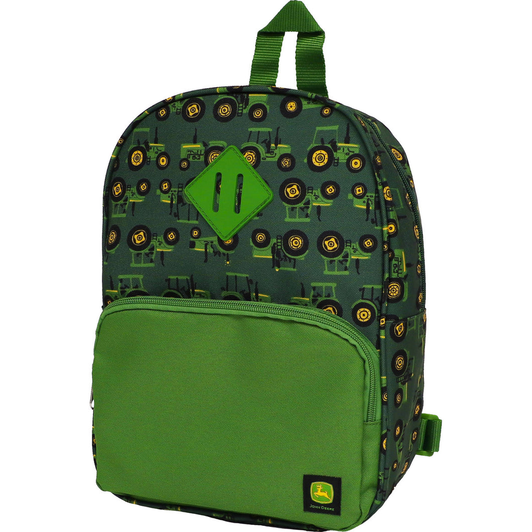 Tractor backpack with front pocket
