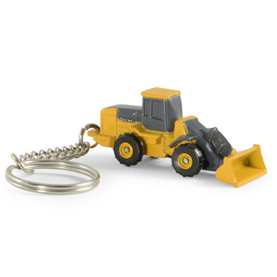 Miniature loader with chain and ring