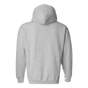Back of Light Grey Pullover Hoodie