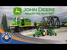 Load and play video in Gallery viewer, John Deere LionChief GP38 Train Set with Bluetooth
